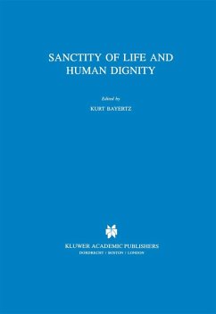 Cover Sanctity of Life and Human Dignity