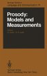 Prosody: Models and Measurements - Bild 1