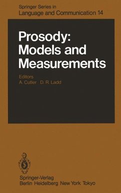 Prosody: Models and Measurements