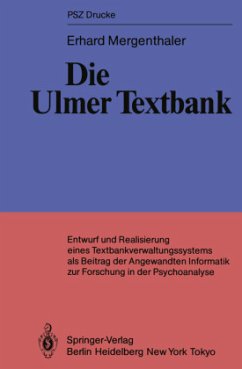 Die Ulmer Textbank - Mergenthaler, Erhard