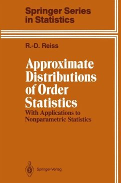 Approximate Distributions of Order Statistics - Reiss, Rolf-Dieter
