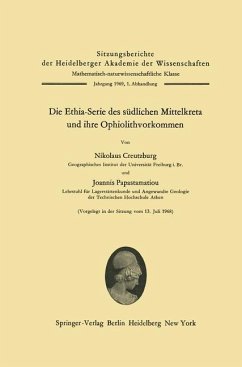 Die Ethia-Serie des südlichen Mittelkreta und ihre Ophiolithvorkommen - Creutzburg, Nikolaus; Papastamatiou, Joannis