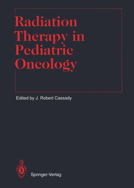 Radiation Therapy in Pediatric Oncology