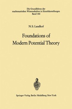 Foundations of Modern Potential Theory - Landkof, Naum S.