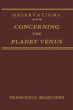 Cover Observations Concerning the Planet Venus