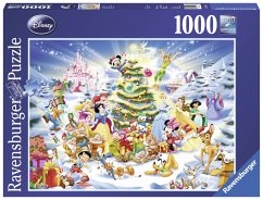 Ravensburger 19287 - Disneys Weihnachten, Puzzle, 1000 Teile