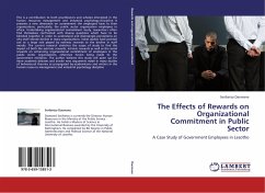 The Effects of Rewards on Organizational Commitment in Public Sector