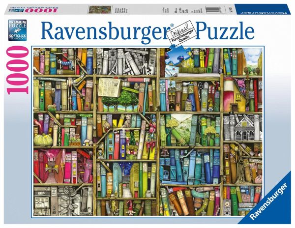 Ravensburger 19137 - Magisches Bücherregal, 1000 Teile Puzzle - Bei  bücher.de immer portofrei