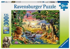 Ravensburger 13073 - Abendsonne am Wasserloch, Puzzle, 300 Teile