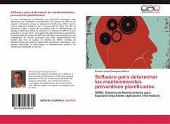 Software para determinar los mantenimientos preventivos planificados