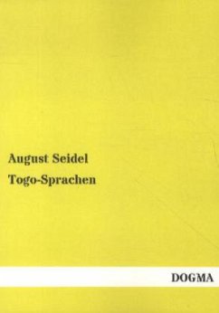 Togo-Sprachen: Buy Togo-Sprachen by Seidel August at Low Price