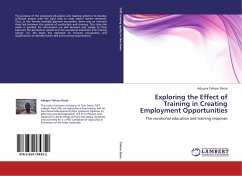 Exploring the Effect of Training in Creating Employment Opportunities