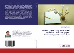 Resource recovery and value addition of waste paper