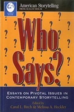 Who Says? - Birch, Carol; Heckler, Melissa A