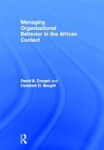 Managing Organizational Behavior in the African Context