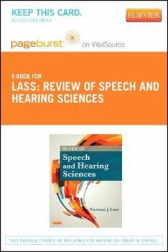 Review of Speech and Hearing Sciences - Elsevier eBook on Vitalsource (Retail Access Card) - Lass, Norman J.