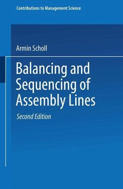 Balancing and Sequencing of Assembly Lines - Scholl, Armin