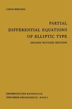Partial Differential Equations of Elliptic Type - Miranda, C.