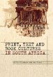 Print, Text and Book Cultures in South a - Bild 1