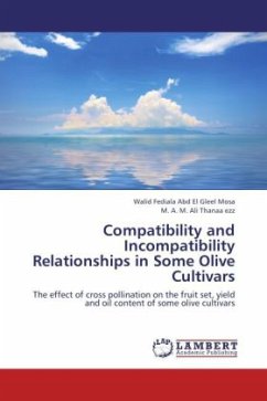 Compatibility and Incompatibility Relationships in Some Olive Cultivars