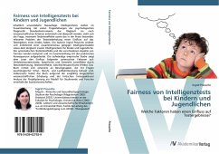 Fairness von Intelligenztests bei Kindern und Jugendlichen - Preusche, Ingrid