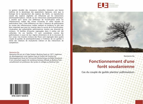 Fonctionnement d'une forêt soudanienne Fonctionnement d'une forêt soudanienne