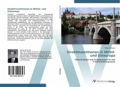 Direktinvestitionen in Mittel- und Osteuropa