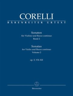 Sonaten für Violine und Basso continuo Opus V - Corelli, Arcangelo