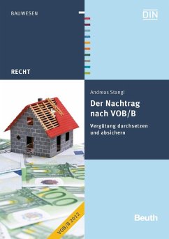 Der Nachtrag nach VOB/B - Stangl, Andreas