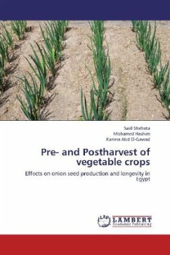 Pre- and Postharvest of vegetable crops