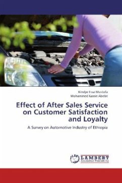 Effect of After Sales Service on Customer Satisfaction and Loyalty