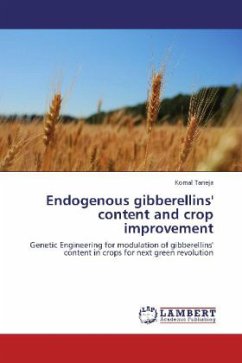 Endogenous gibberellins' content and crop improvement