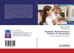 Academic Achievement In Relation To Personality - Reddy, M.Vijaya Bhaskar;Togata Itte, Nagarjuna;Bayana, Yella Reddy