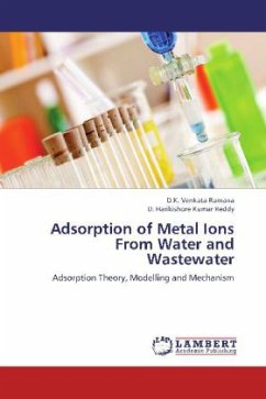 Adsorption of Metal Ions From Water and Wastewater - Ramana, D.K. Venkata;Harikishore Kumar Reddy, D.