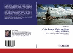 Color Image Watermarking Using MATLAB