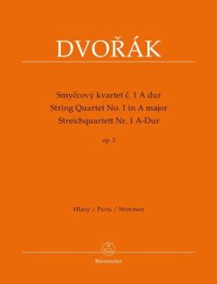 Cover Streichquartett Nr. 1 A-Dur op.2, Stimmen