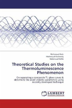 Theoretical Studies on the Thermoluminescence Phenomenon - Bakr, Mahmoud;Rasheedy, Mahmoud;Hefni, Mahmoud