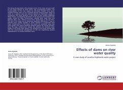 Effects of dams on river water quality