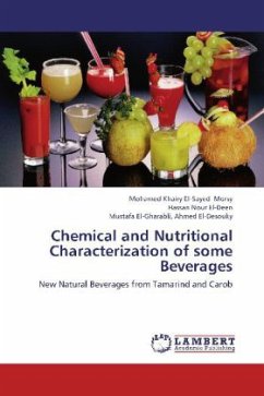 Chemical and Nutritional Characterization of some Beverages