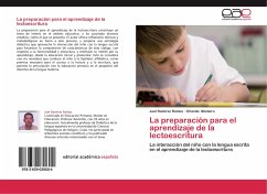 La preparación para el aprendizaje de la lectoescritura - Ramírez Ramos, Joel;Montero, Orlando