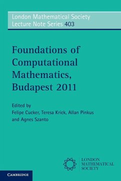 Foundations of Computational Mathematics, Budapest 2011