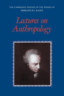 Lectures on Anthropology - Kant, Immanuel