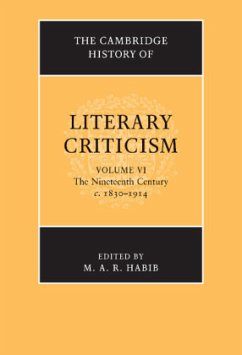 The Cambridge History of Literary Criticism: Volume 6, the Nineteenth Century, C.1830-1914