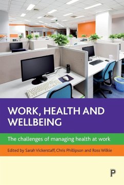 Cover Work, health and wellbeing