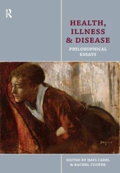 Health, Illness and Disease - Carel, Havi; Cooper, Rachel