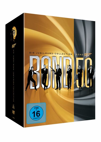 James Bond - Bond 50: Die Jubiläums - Collection DVD-Box