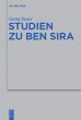 Studien zu Ben Sira - Bild 1