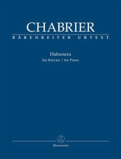 Habanera, Klavier - Chabrier, Emmanuel