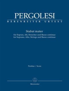 Stabat mater, Partitur - Pergolesi, Giovanni Battista