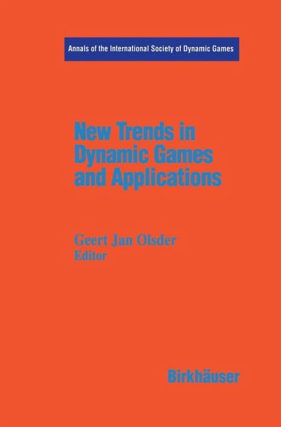 New Trends in Dynamic Games and Applications